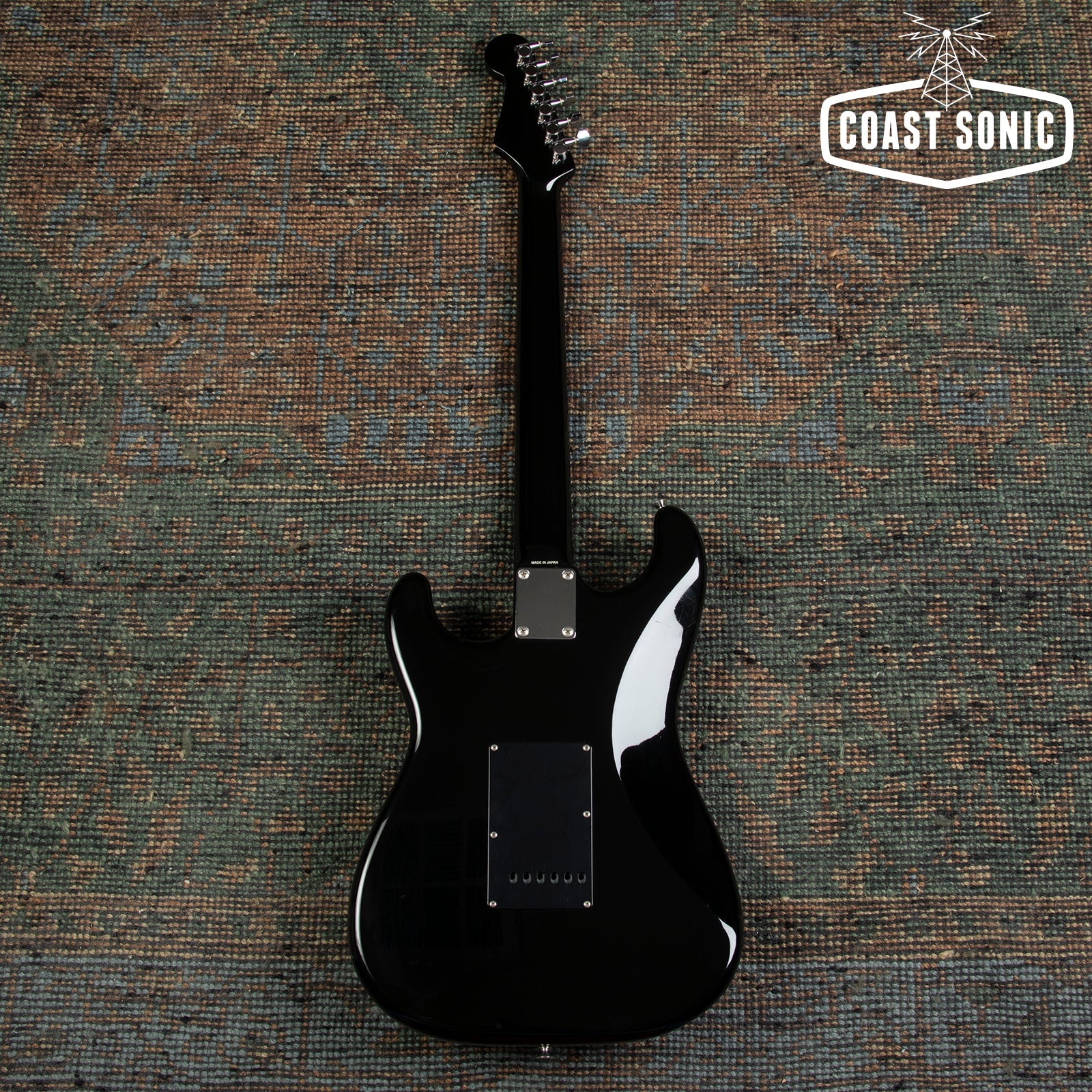 2007 Fender All Black '62 Reissue Stratocaster ST62-70AB Made in Japan