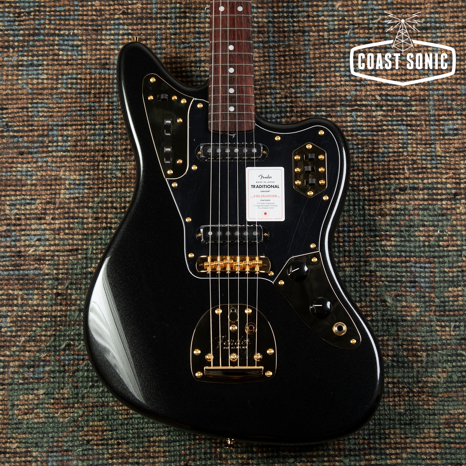 ギター fender jaguar black pearl mij 2025 2025 Fender Traditional 60s Jaguar Special Edition Black Pearl Made in