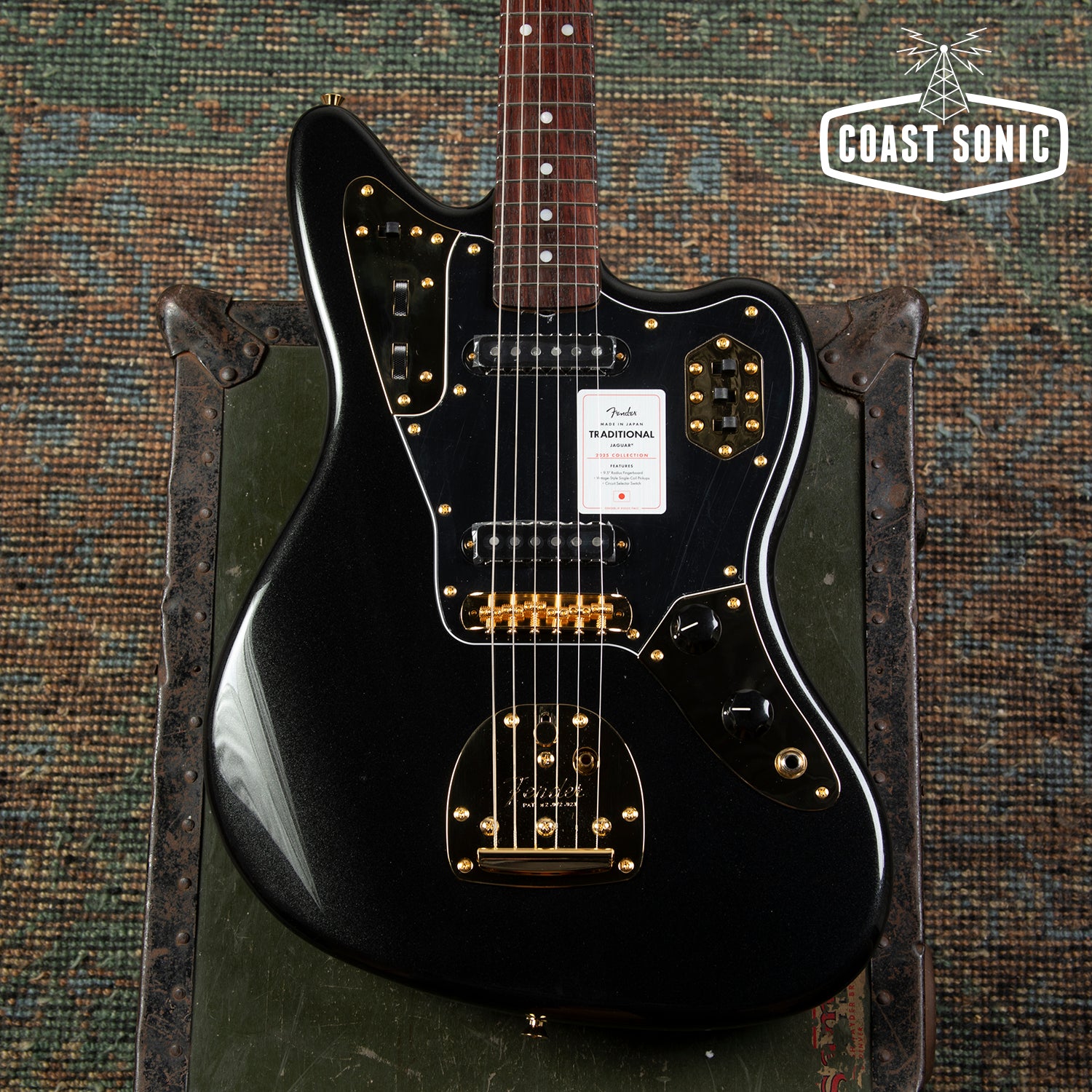 ギター Jaguar, MIJ Traditional 2025 Collection 2025 Fender Traditional 60s Jaguar Special Edition Black Pearl Made in