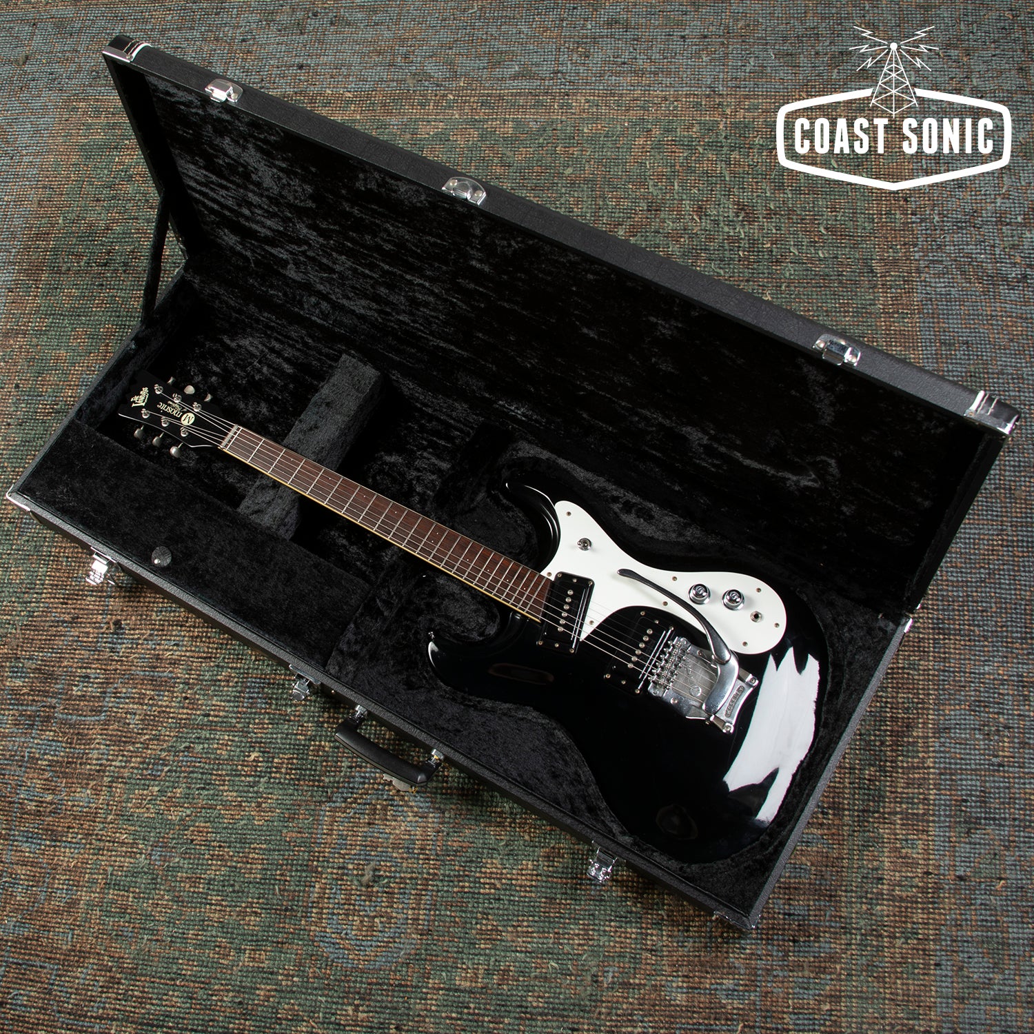 1993 Mosrite The Ventures Model Reissue VMG-1200BLK Made in Japan