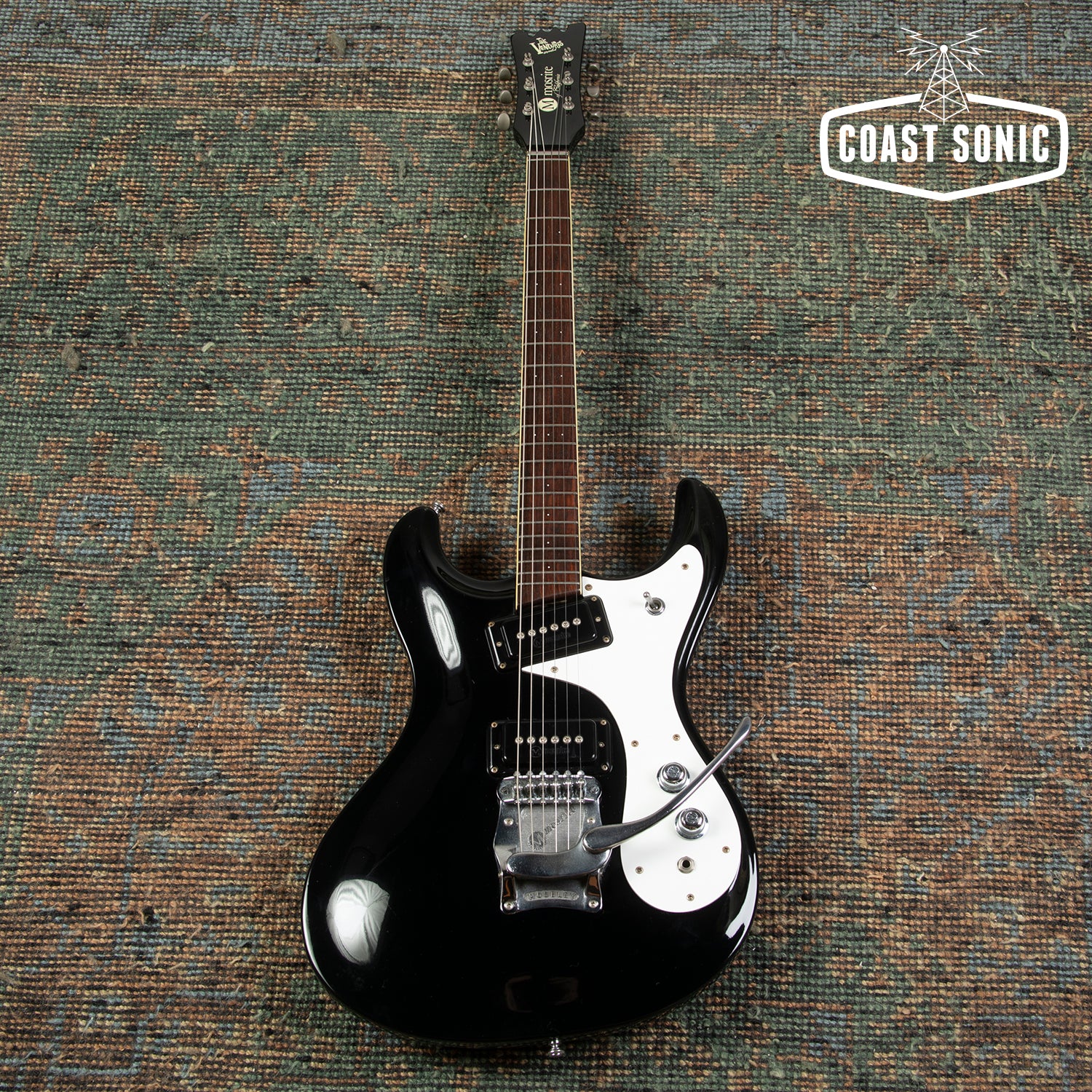 1993 Mosrite The Ventures Model Reissue VMG-1200BLK Made in Japan