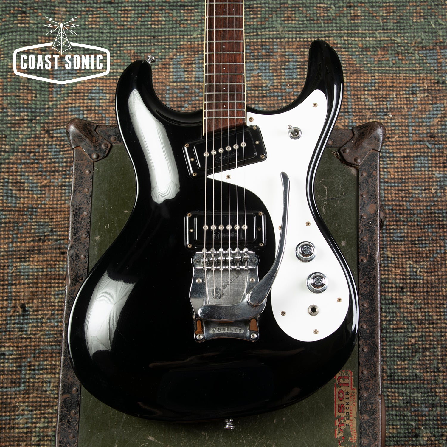 1993 Mosrite The Ventures Model Reissue VMG-1200BLK Made in Japan