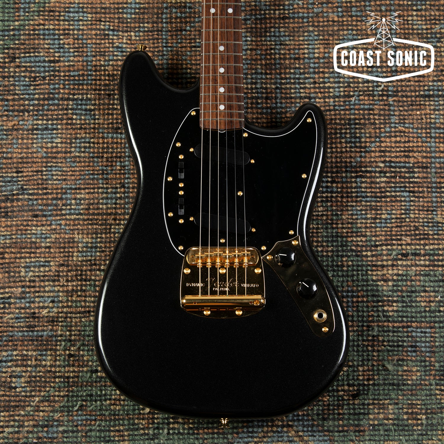2025 Fender Traditional 60s Mustang Special Edition Black Pearl Made i
