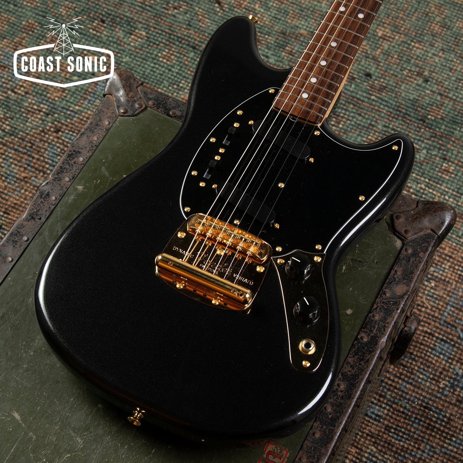 2025 Fender Traditional 60s Mustang Special Edition Black Pearl Made i