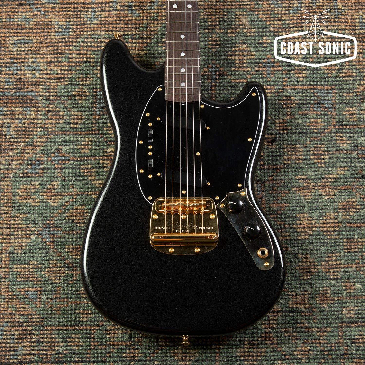 2025 Fender Traditional 60s Mustang Special Edition Black Pearl Made i