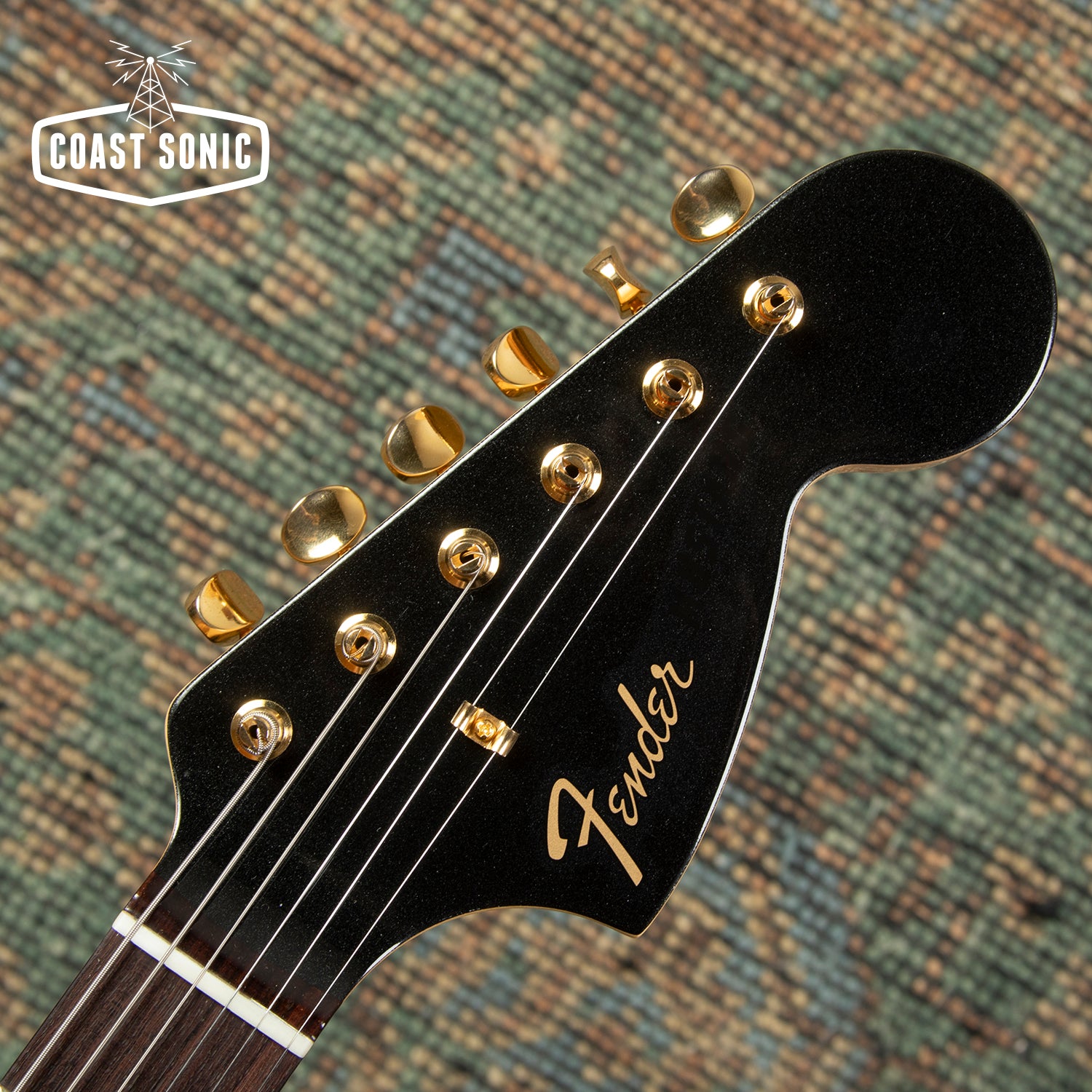 2025 Fender Traditional 60s Mustang Special Edition Black Pearl Made i
