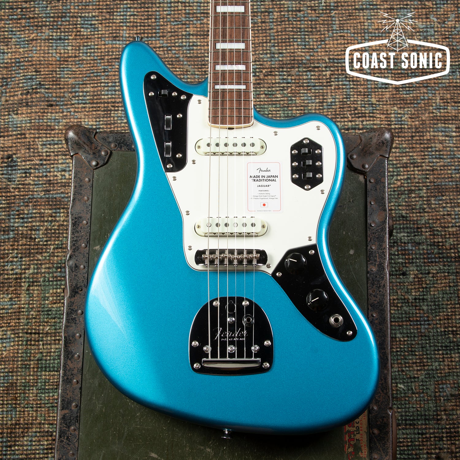 HAPPYブルー36 2026 Fender Traditional Late 60s Jaguar Lake Placid Blue w/ matching h