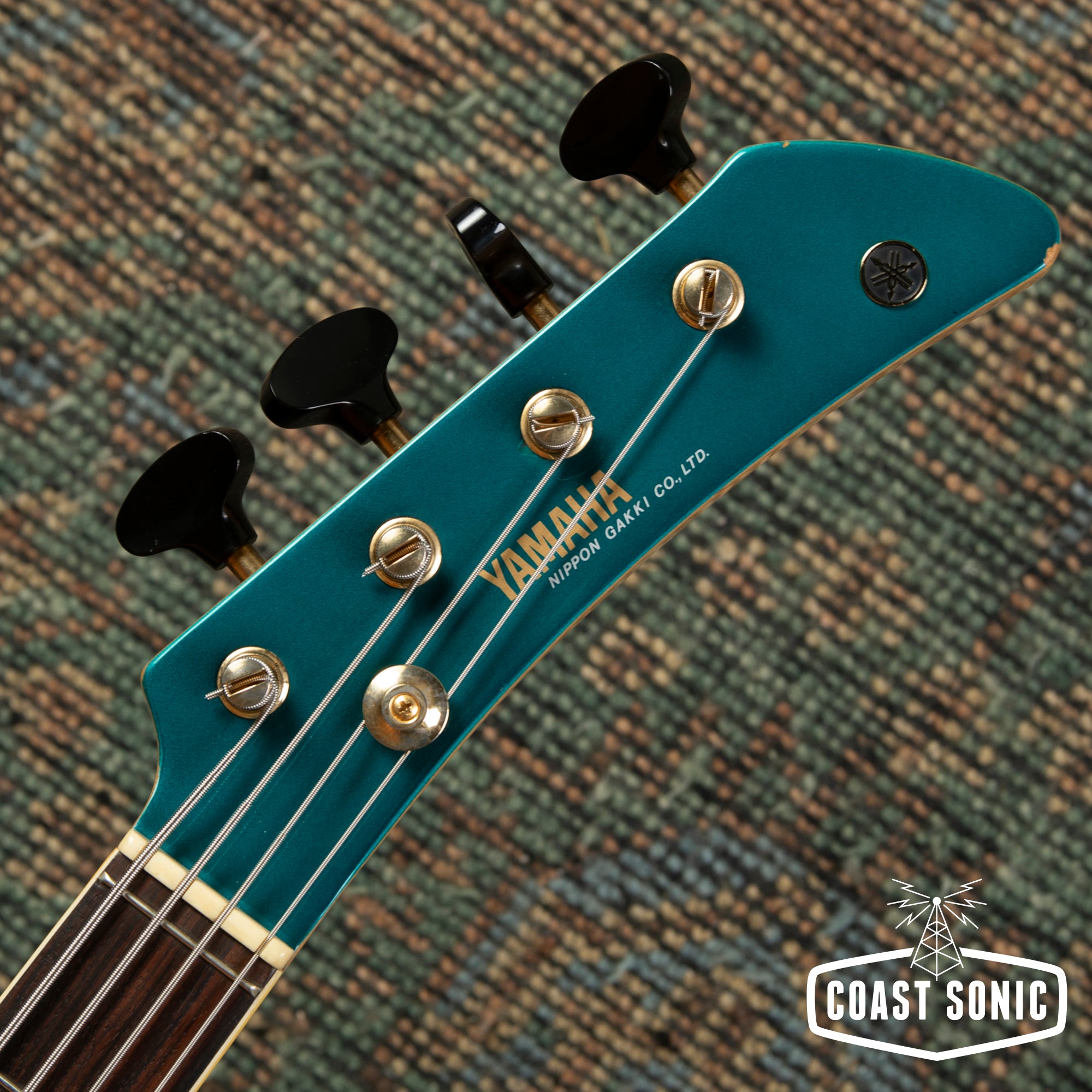 1988 Yamaha SB-7A Bass 20th Anniversary Blue Jeans Custom made in Japa
