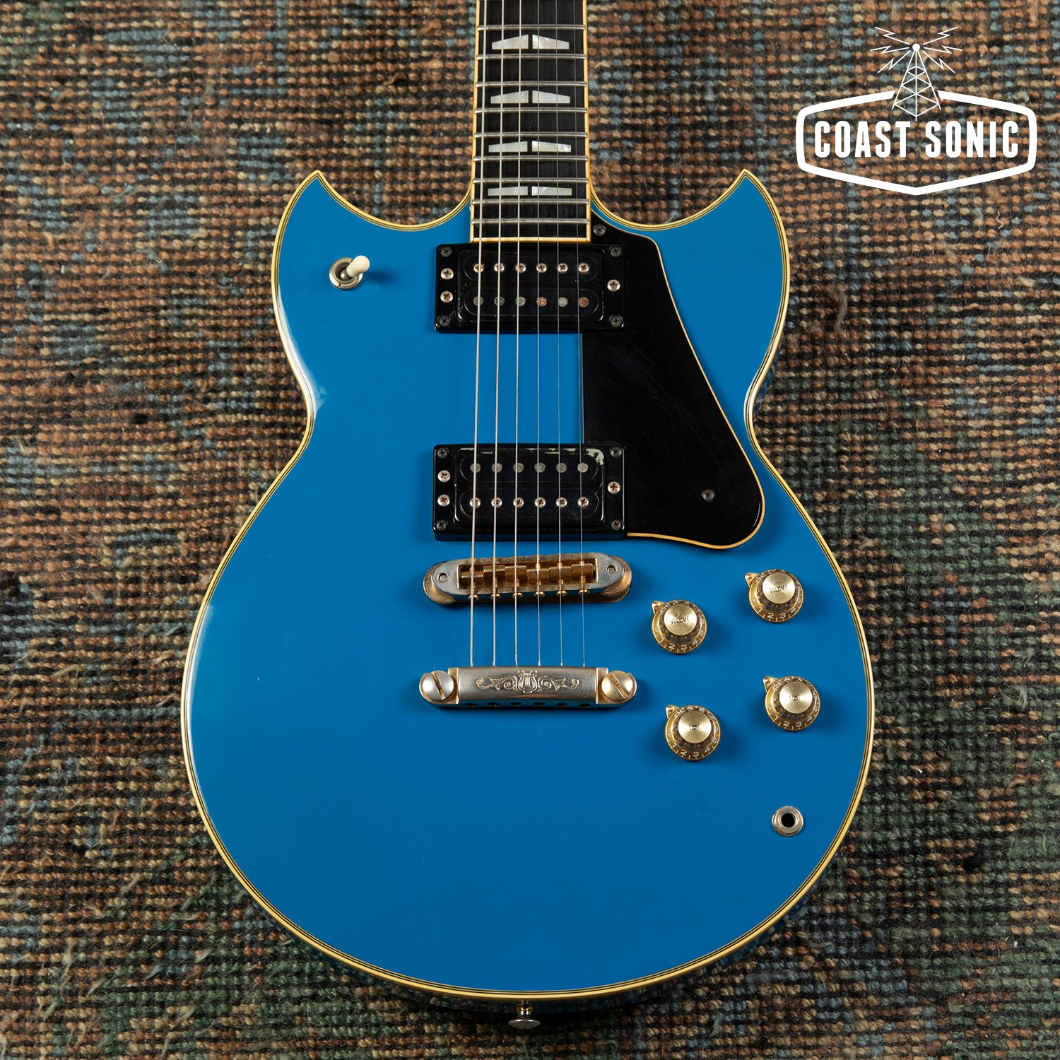 Rare! 1980 Yamaha SG2000 Limited Edition Blue Made in Japan neck troug