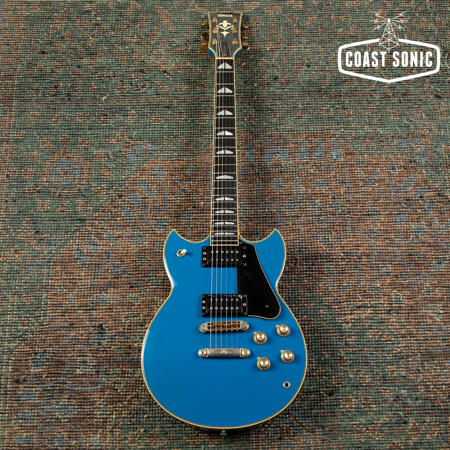 Rare! 1980 Yamaha SG2000 Limited Edition Blue Made in Japan neck troug
