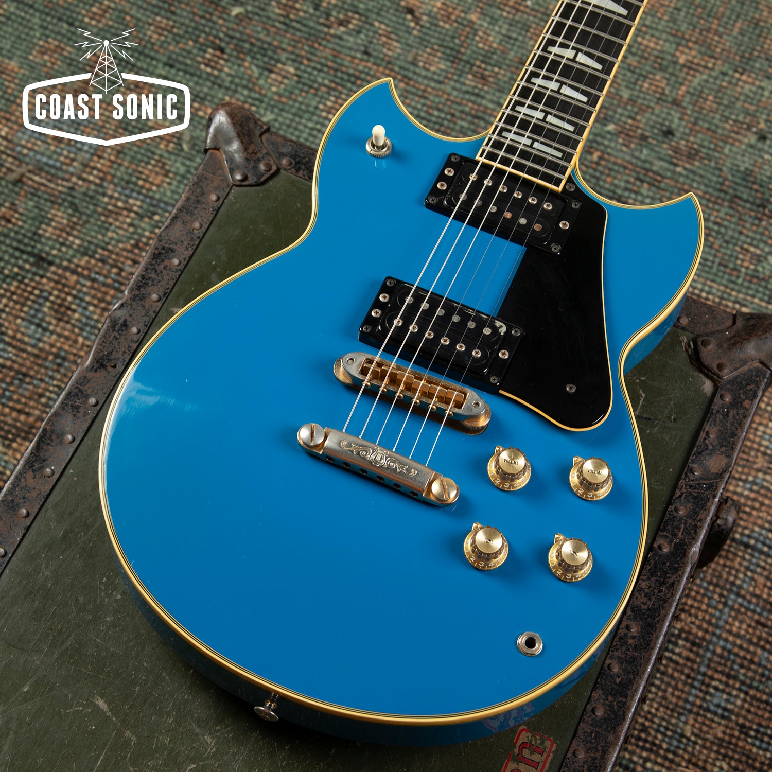 Rare! 1980 Yamaha SG2000 Limited Edition Blue Made in Japan neck troug