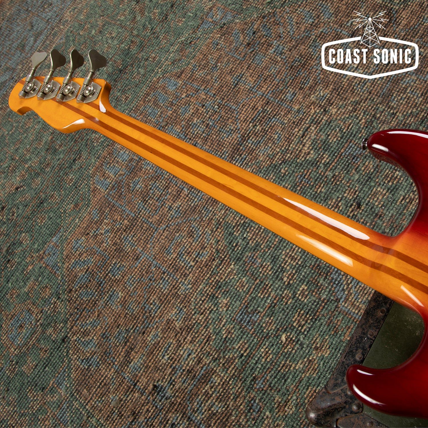 1984 Yamaha BB2000 Broad Bass Neck through Made in Japan Cherry