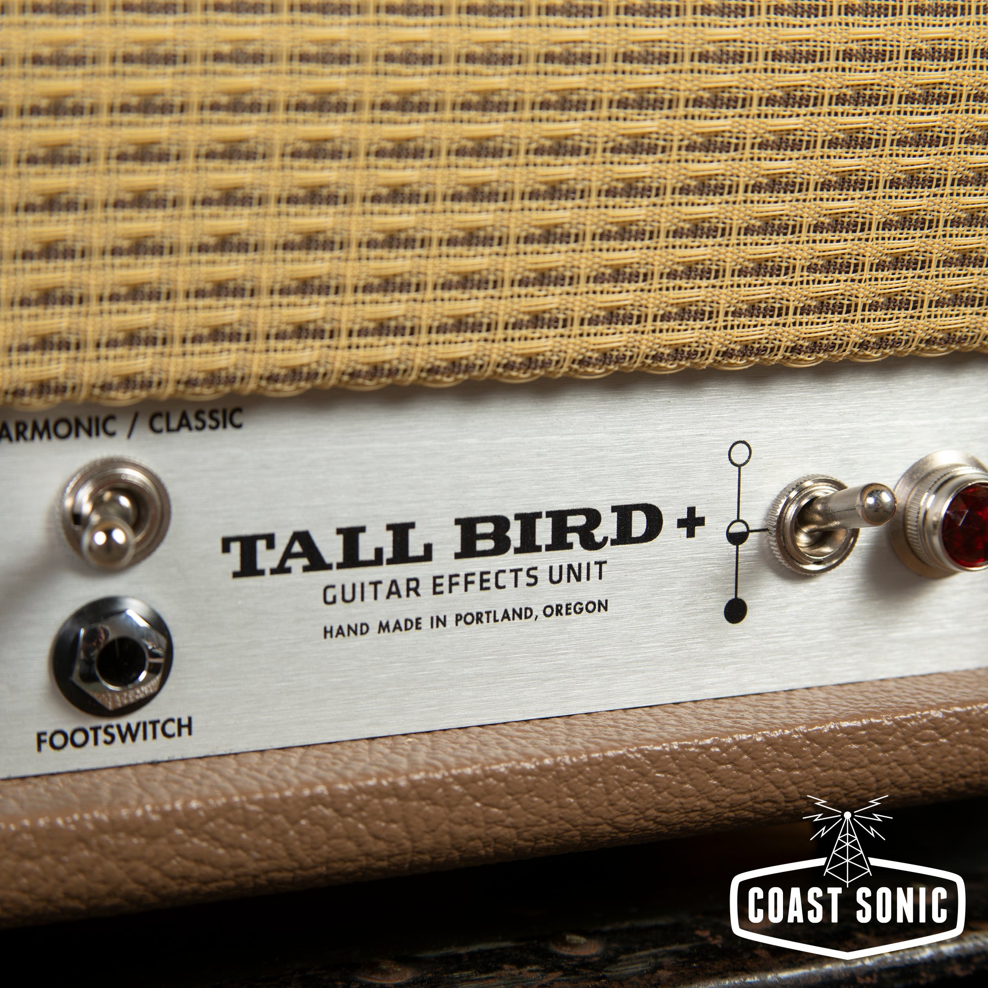 Benson Tall Bird Plus Tube-Driven Reverb and Tremolo - Brown Tolex