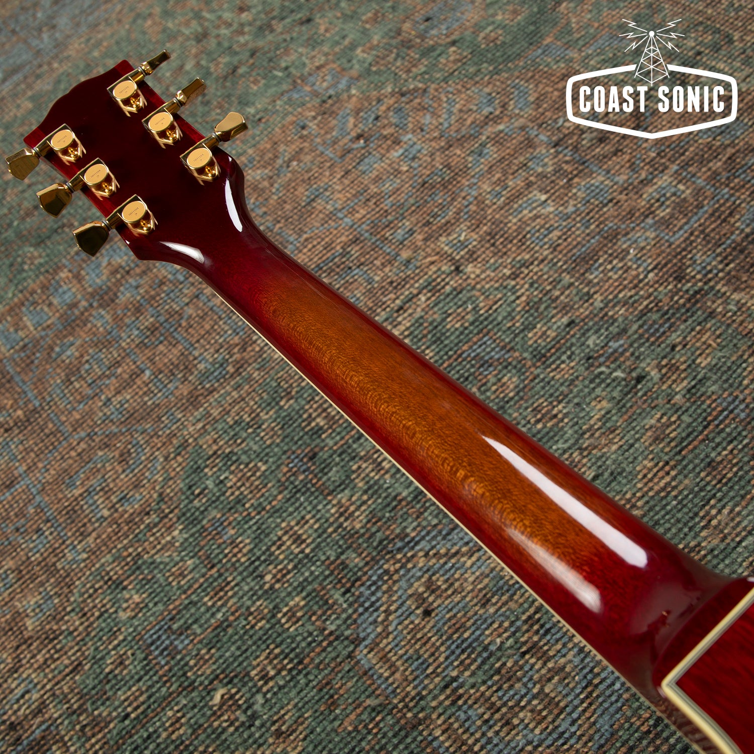 1991 Burny RLC-70 Les Paul Custom Cherry Burst made in Japan