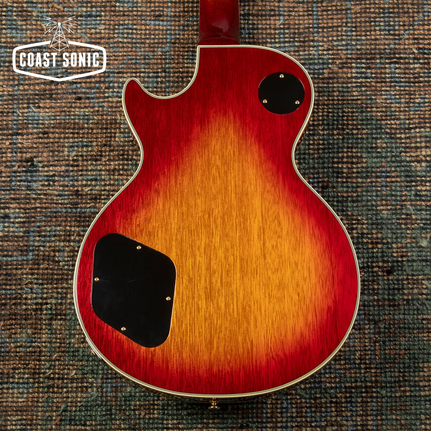 1991 Burny RLC-70 Les Paul Custom Cherry Burst made in Japan