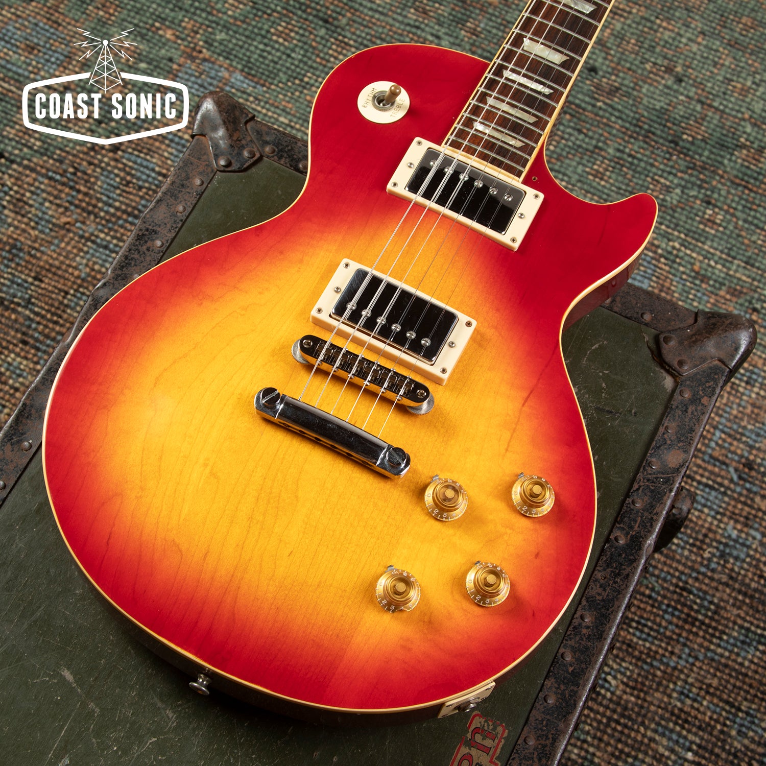 1978 Burny FLG-80 Made in Japan Les Paul logo Headstock w/case