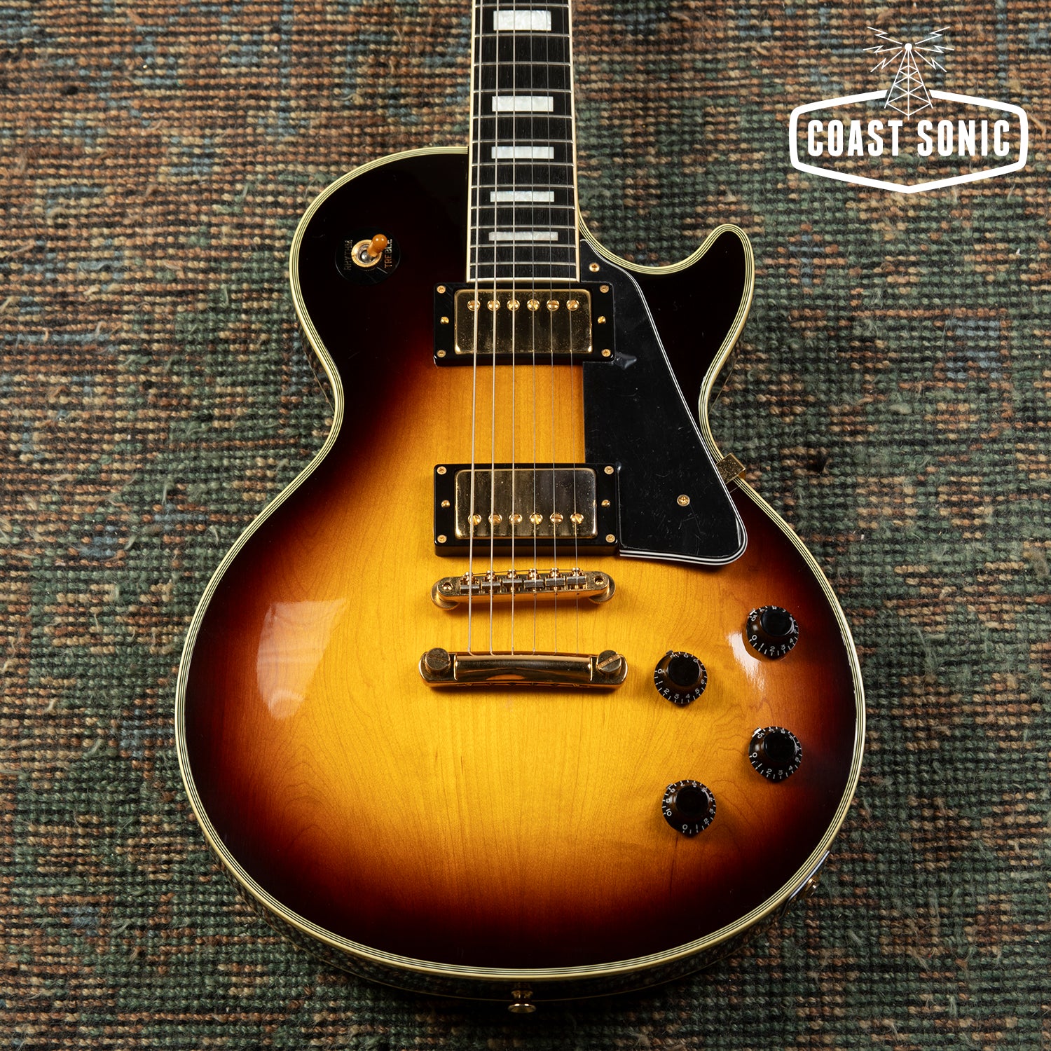1987 Burny RLC-60 LP Custom Tobacco Sunburst made in Japan MIJ *ultra