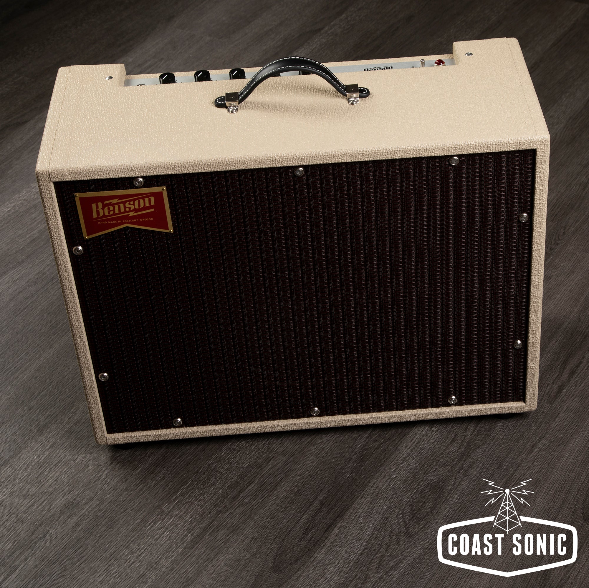 Benson Monarch Reverb+ with tube power scaling (blonde)