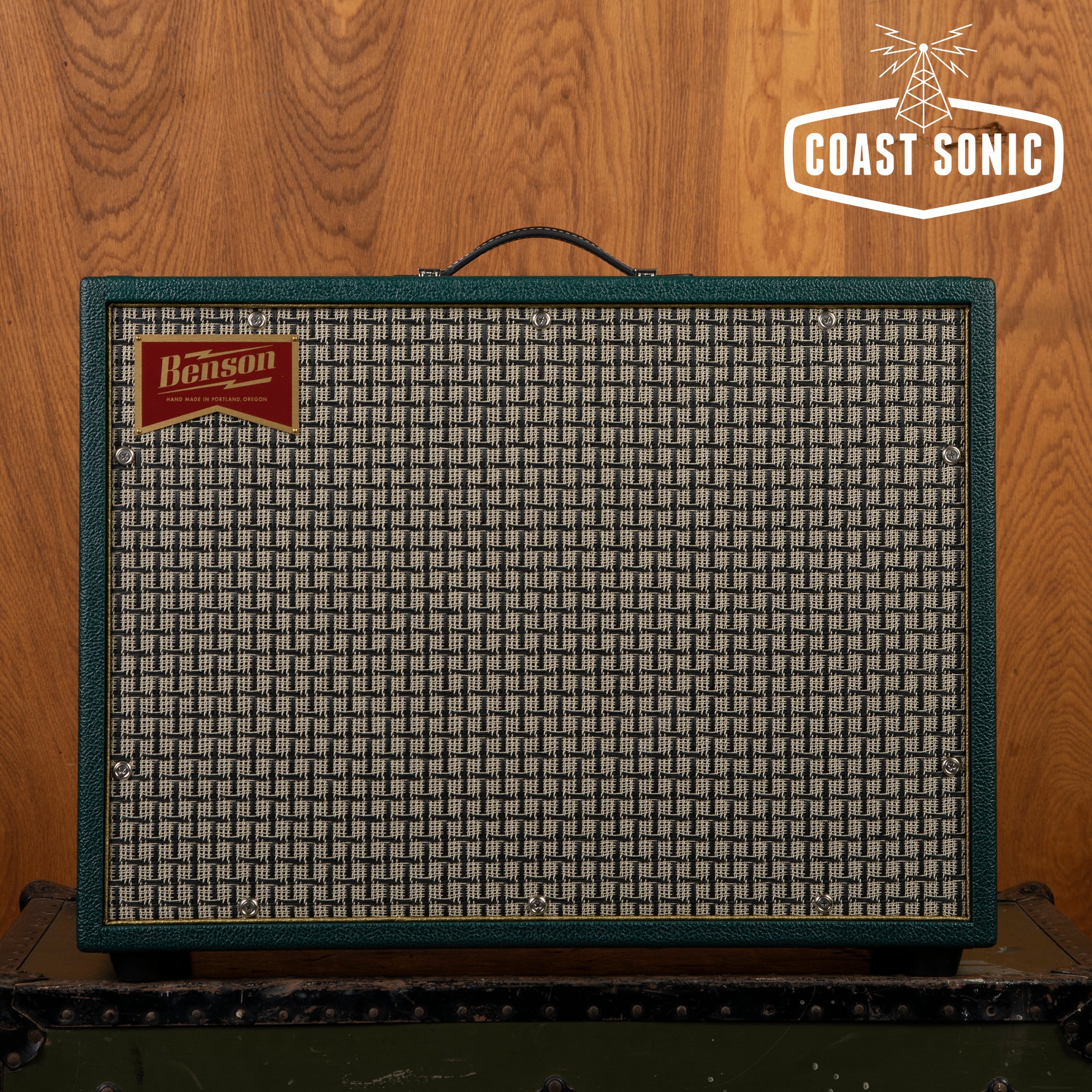 Benson Monarch Reverb+ with tube power scaling (green)