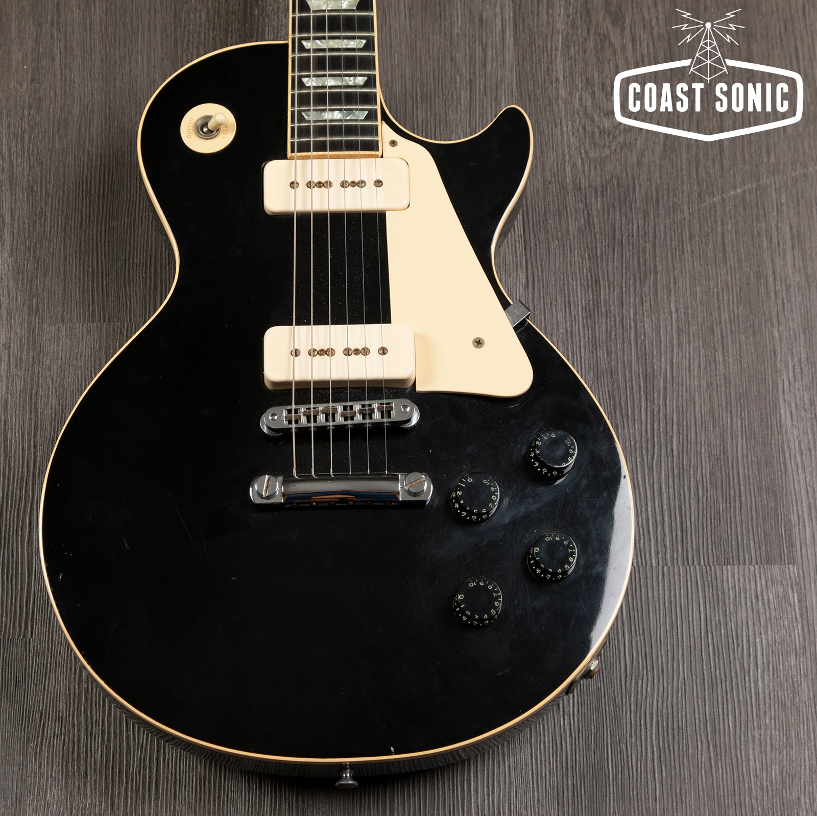 1977 Gibson Les Paul Deluxe Pro - Black