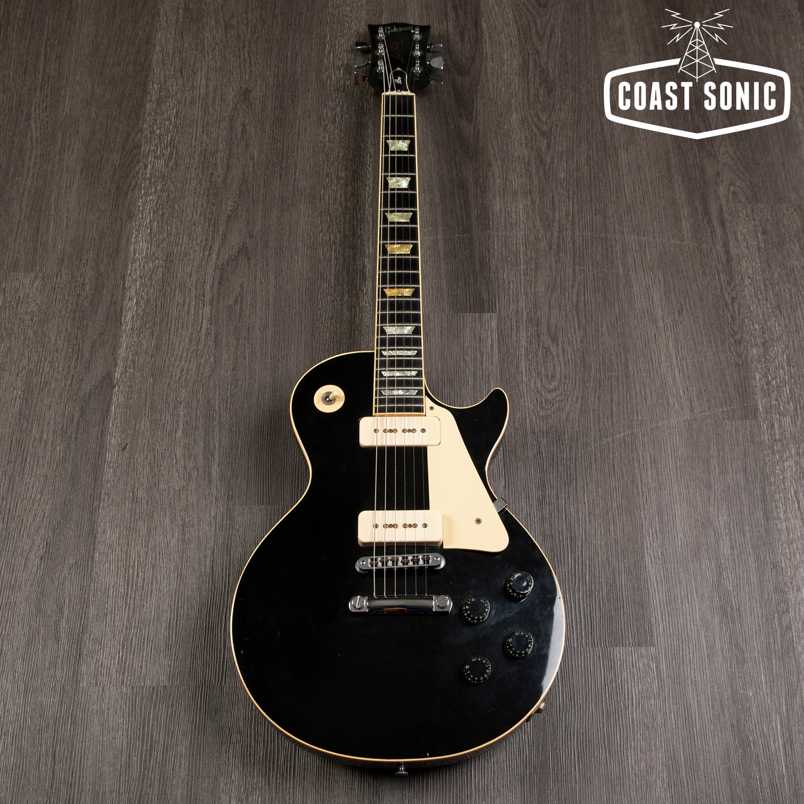 1977 Gibson Les Paul Deluxe Pro - Black