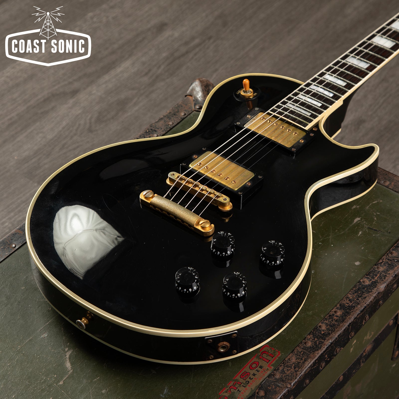 1996 Tokai LC Custom Les Paul Black Beauty Made in Japan