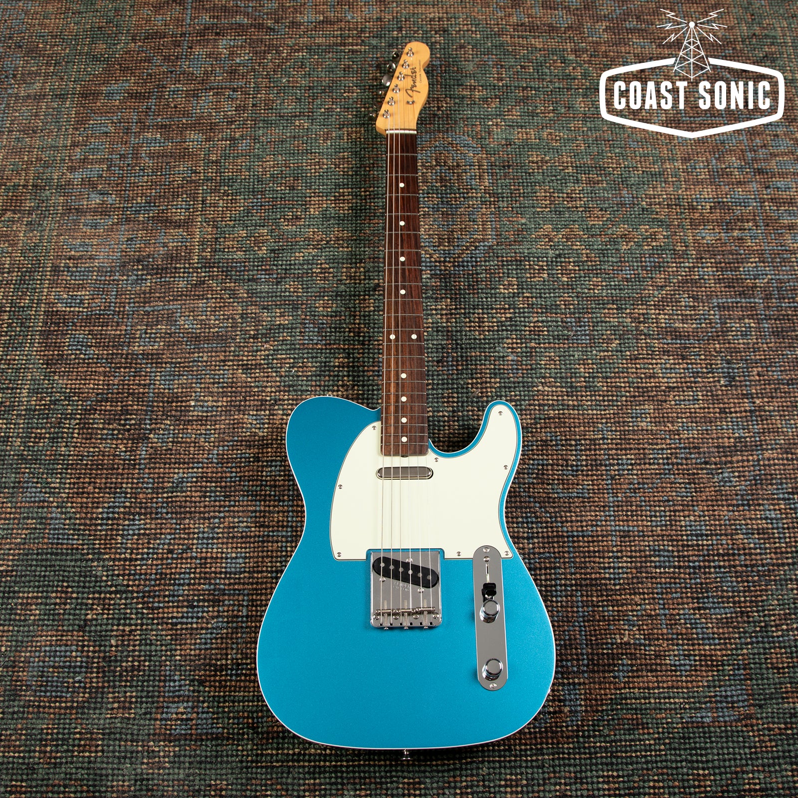 2024 Fender Traditional II FSR 60's Custom Telecaster Made in Japan - Lake Placid Blue