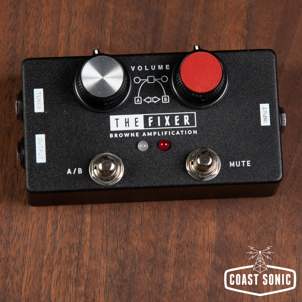 Browne Amplification The Fixer Dual Boost/Buffer Pedal