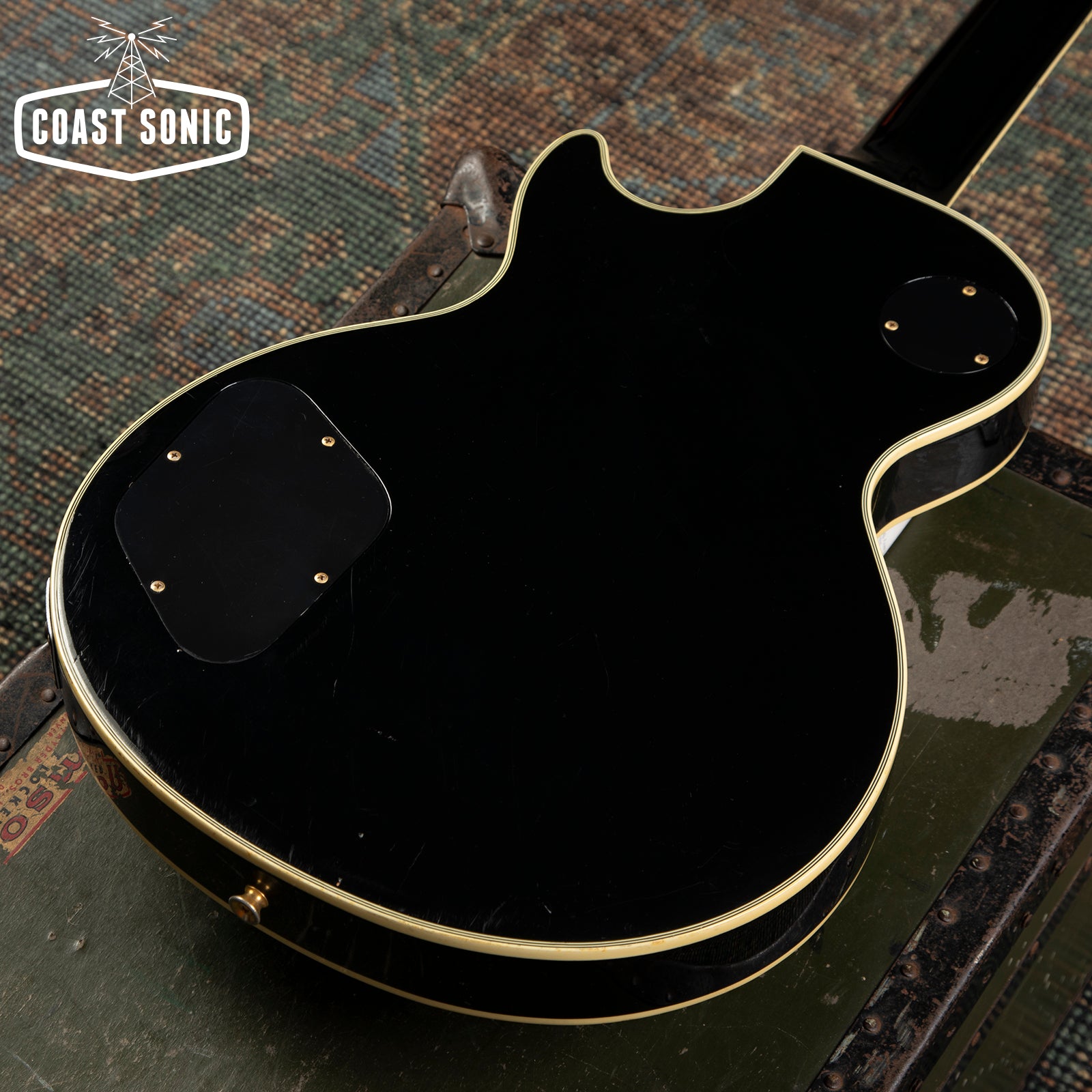 1987 Burny RLC-60 Les Paul Custom Black Beauty made in Japan