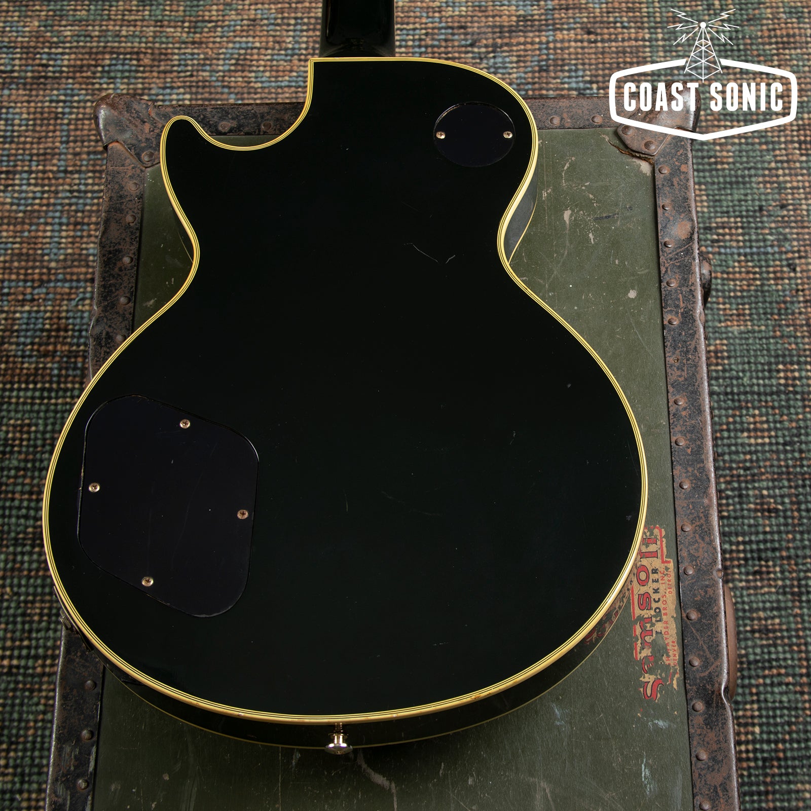 1989 Burny RLC-60 Les Paul Custom Black Beauty made in Japan