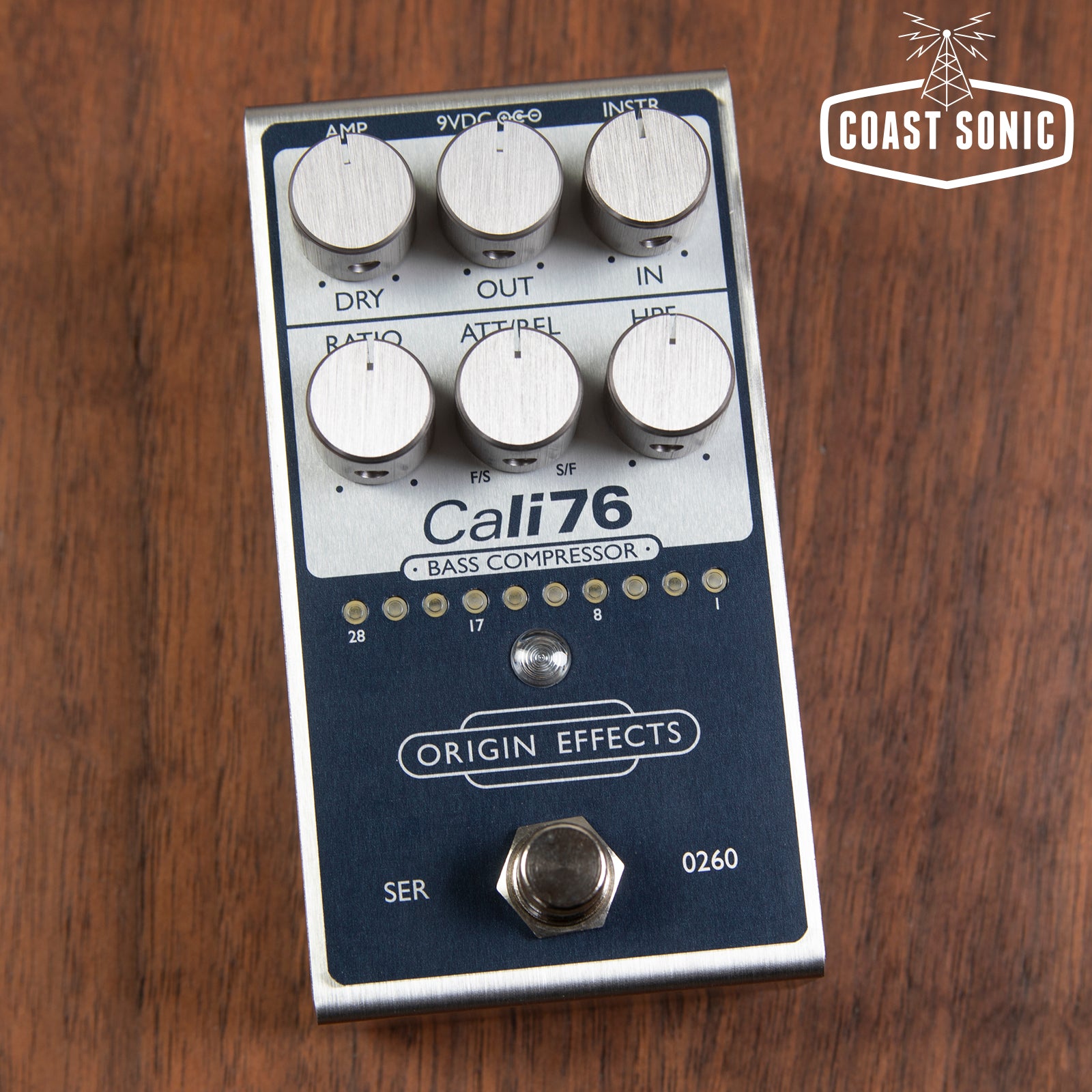 Origin Effects Cali76 Bass Compressor Fifteen Blue