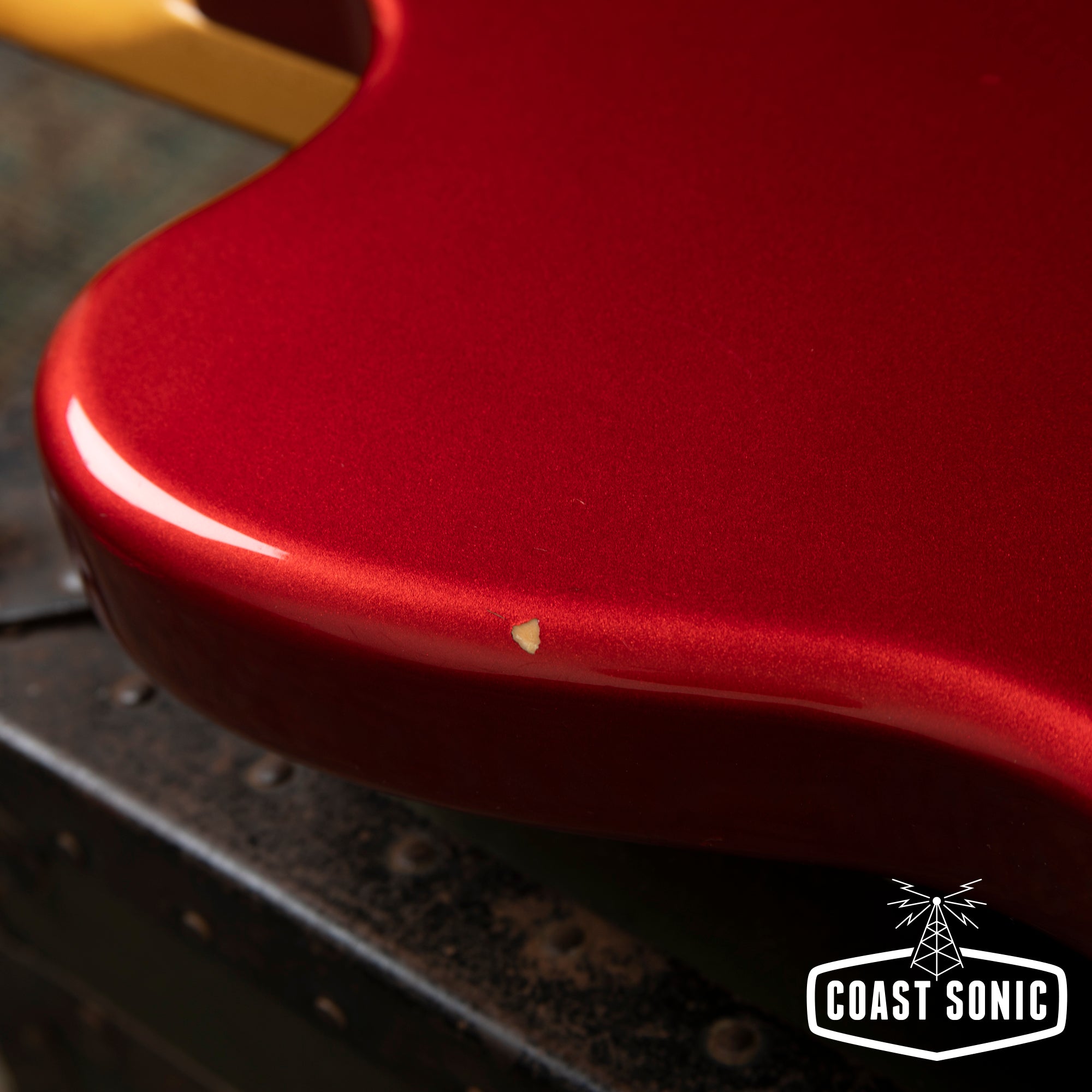 1999 Fender '62 Reissue Jaguar JG66-85 Candy Apple Red w/ Matching Hea