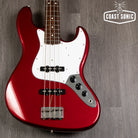 2002 Fender '62 Jazz Bass JB62-75US Crafted in Japan USA Pickups -  Candy Apple Red