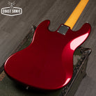 2002 Fender '62 Jazz Bass JB62-75US Crafted in Japan USA Pickups -  Candy Apple Red