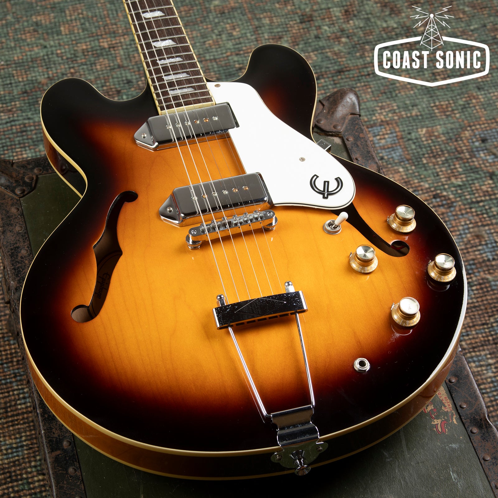 ピアレス製　Epiphone casino vc Epiphone Casino VC Vintage Reissue 1997 Peerless Hollowbody