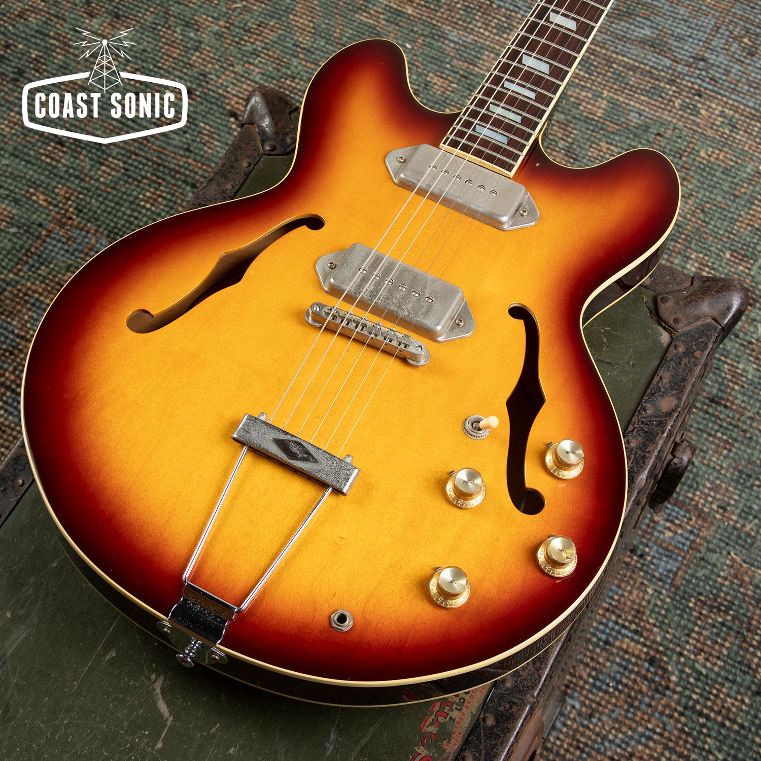 1992 Epiphone Casino Natural Pre-Elitist made in Japan