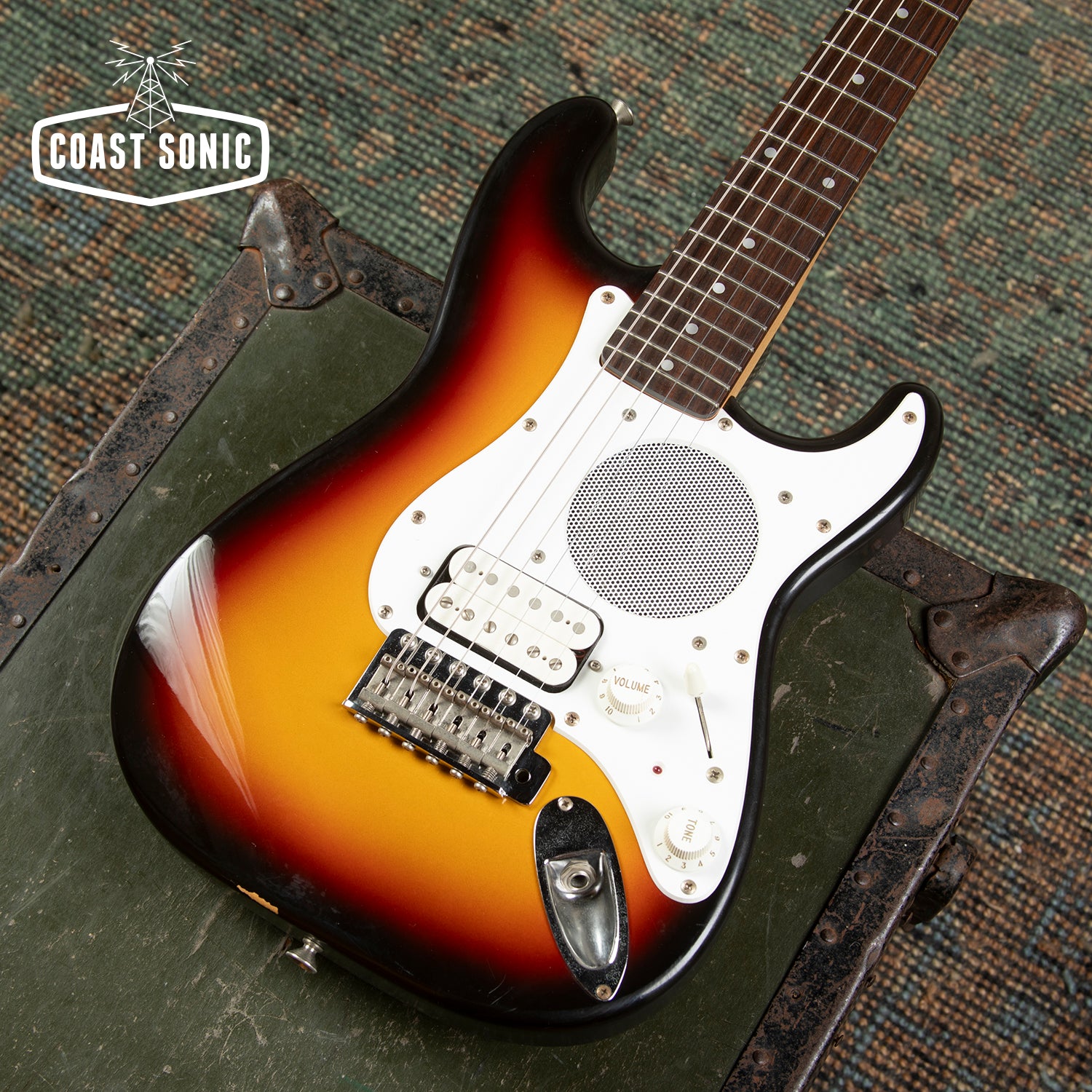 1994 Fender Stratocaster ST-Champ built in amp made in Japan