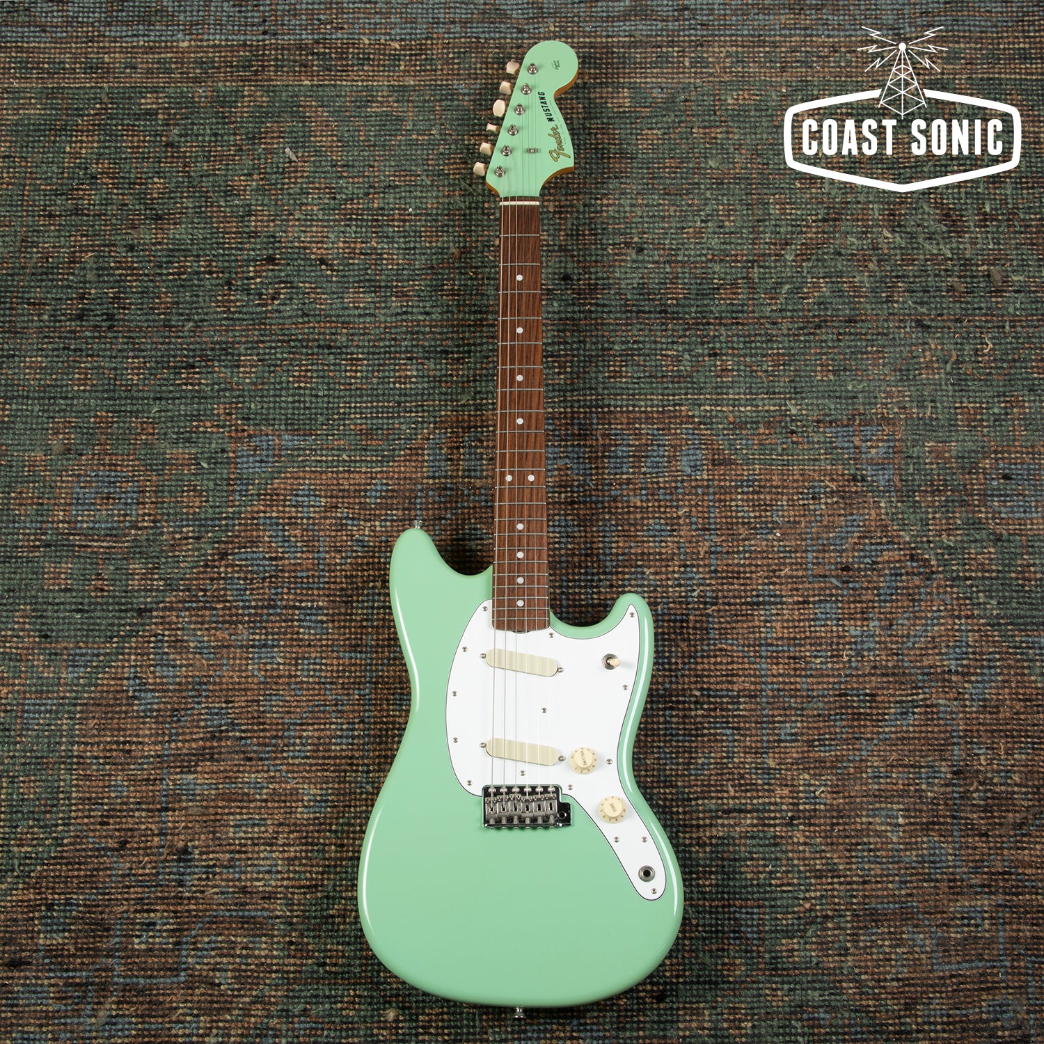 2020 Fender Char Artist Series Mustang Limited Edition Seafoam Green M