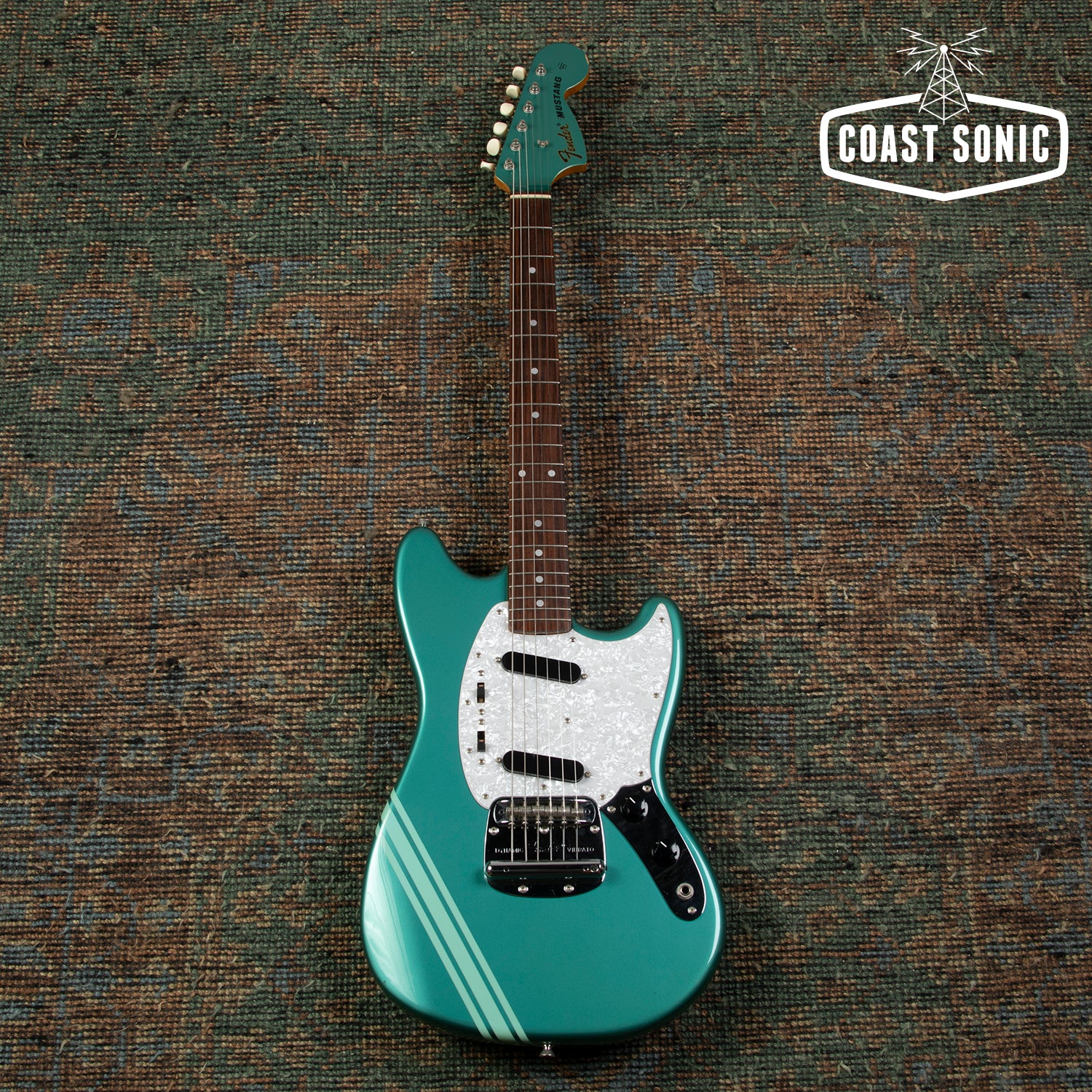 2006 Fender '69 Competition Mustang MG69-85CO Ocean Turquoise Metallic