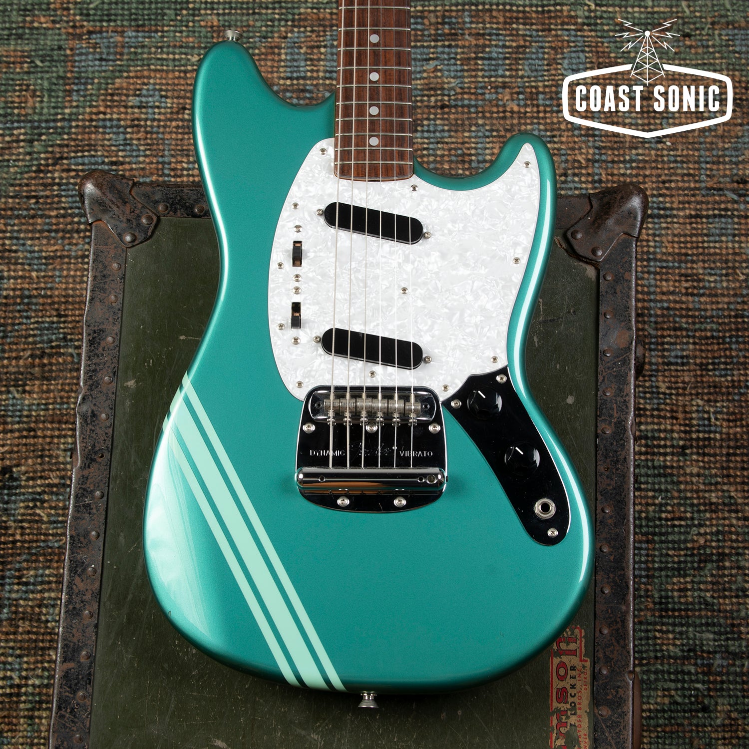 2006 Fender '69 Competition Mustang MG69-85CO Ocean Turquoise Metallic