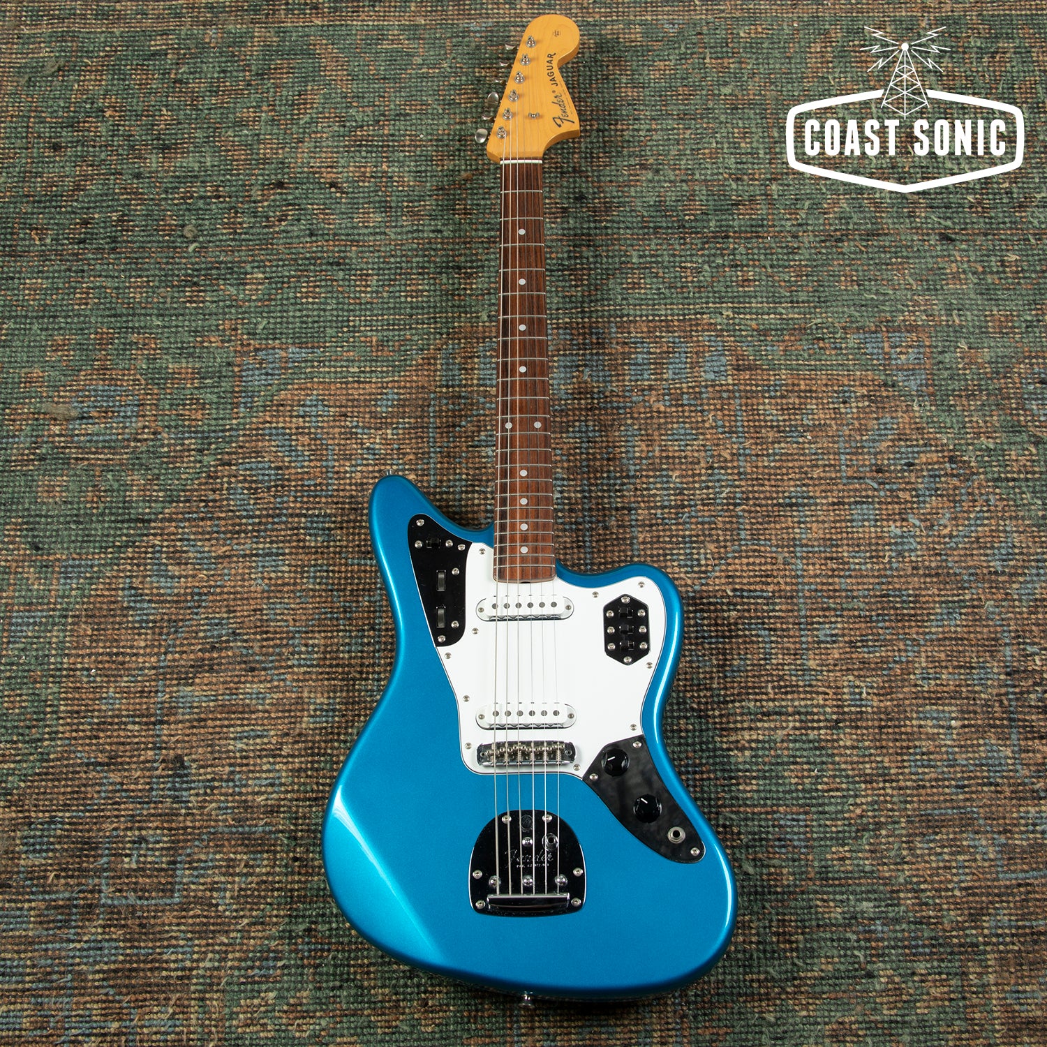 Fender JAGUAR ソニックブルー Fender Japan JG-66 2003 Fender '62 Reissue Jaguar JG66 Candy Blue Crafted in Japan CIJ