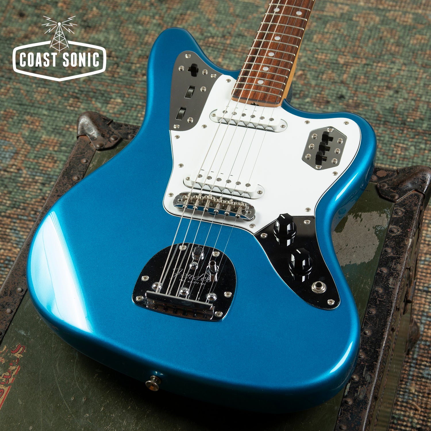 2003 Fender '62 Reissue Jaguar JG66 Candy Blue Crafted in Japan CIJ