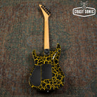 1990 Charvel By Jackson DK-54 Yellow Crackle Dinky Made in Japan