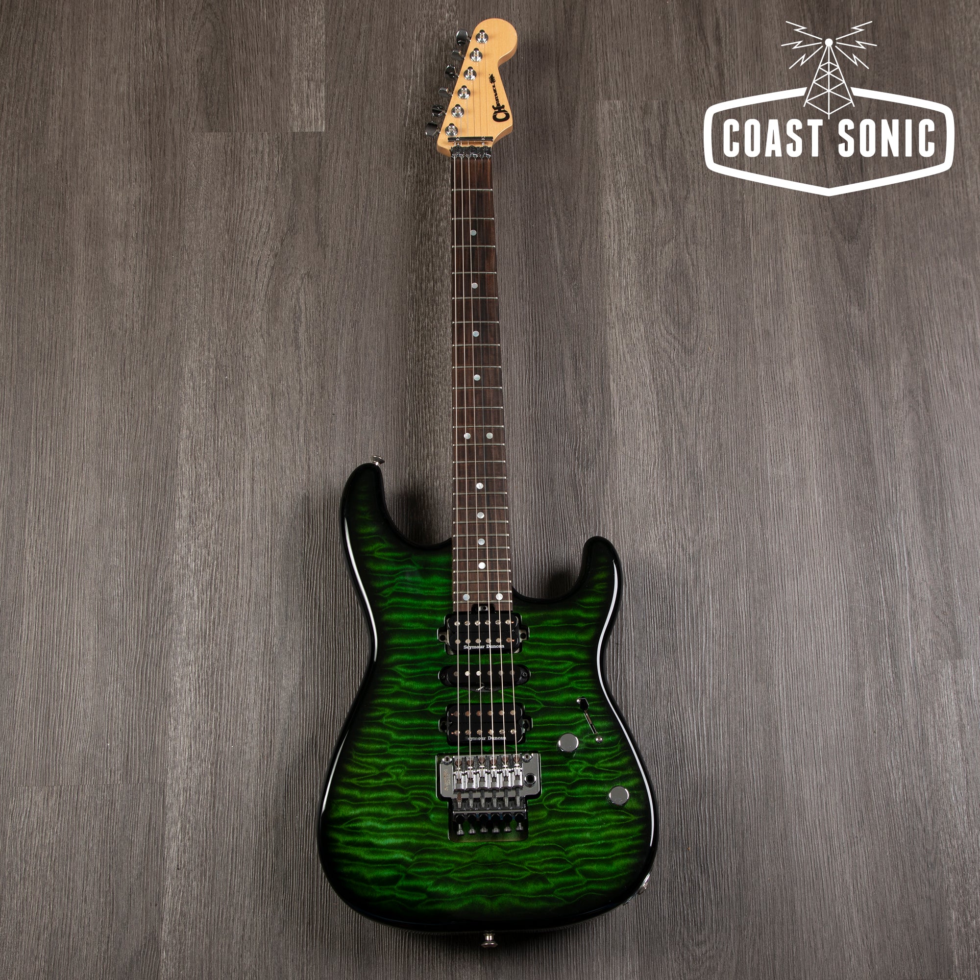 2019 Charvel MJ San Dimas Style 1 HSH FR PF QM Made in Japan