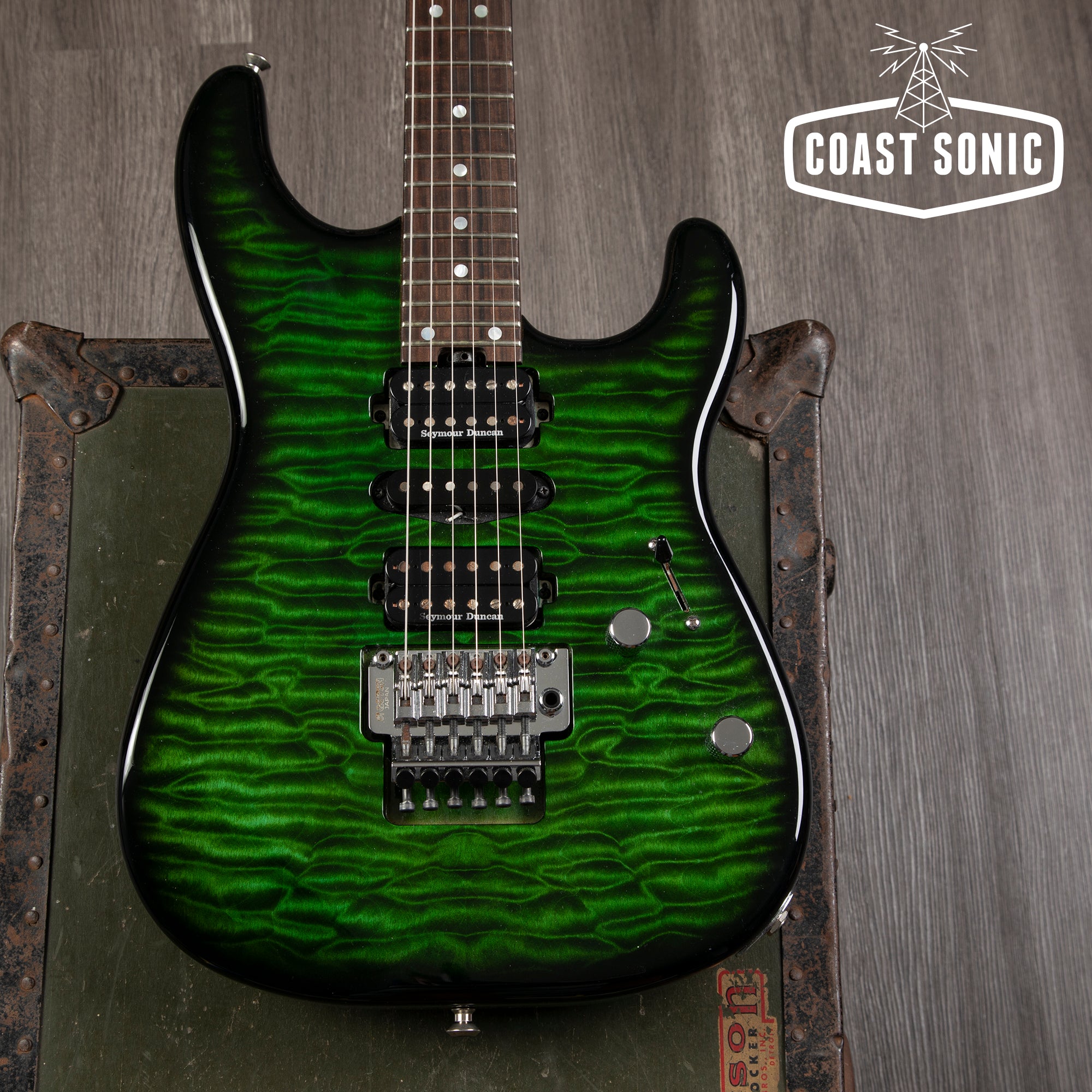 2019 Charvel MJ San Dimas Style 1 HSH FR PF QM Made in Japan