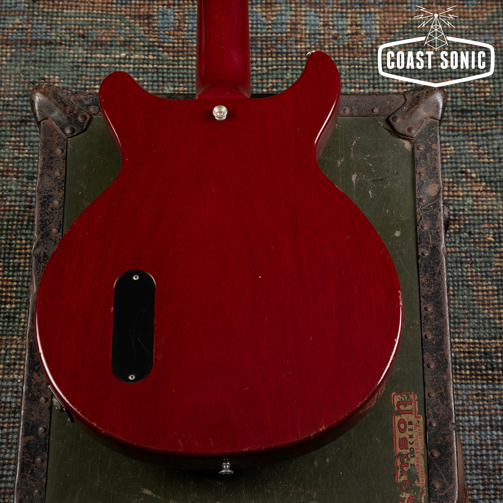 1987 Gibson Les Paul Junior DC Double Cut - Cherry