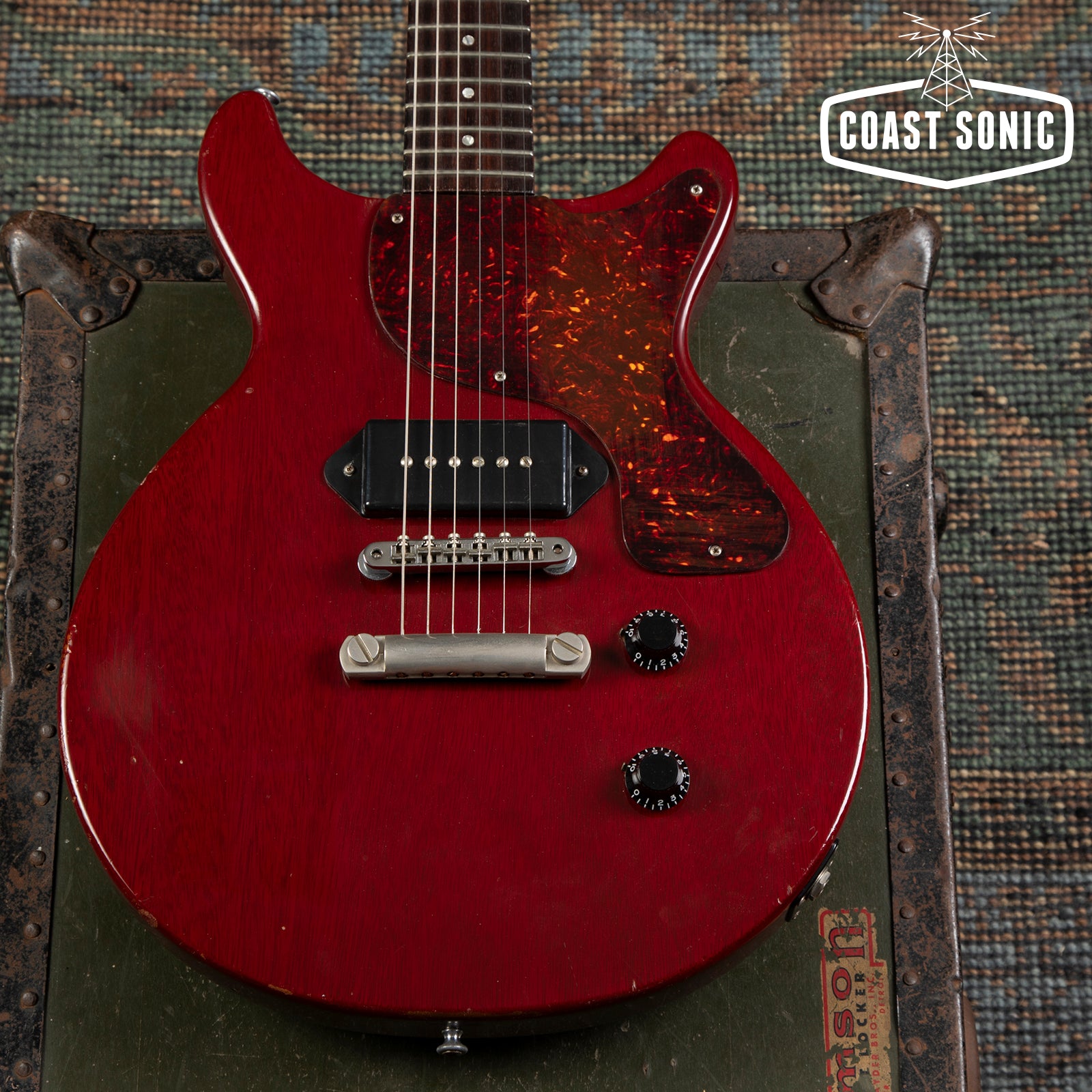 1987 Gibson Les Paul Junior DC Double Cut - Cherry