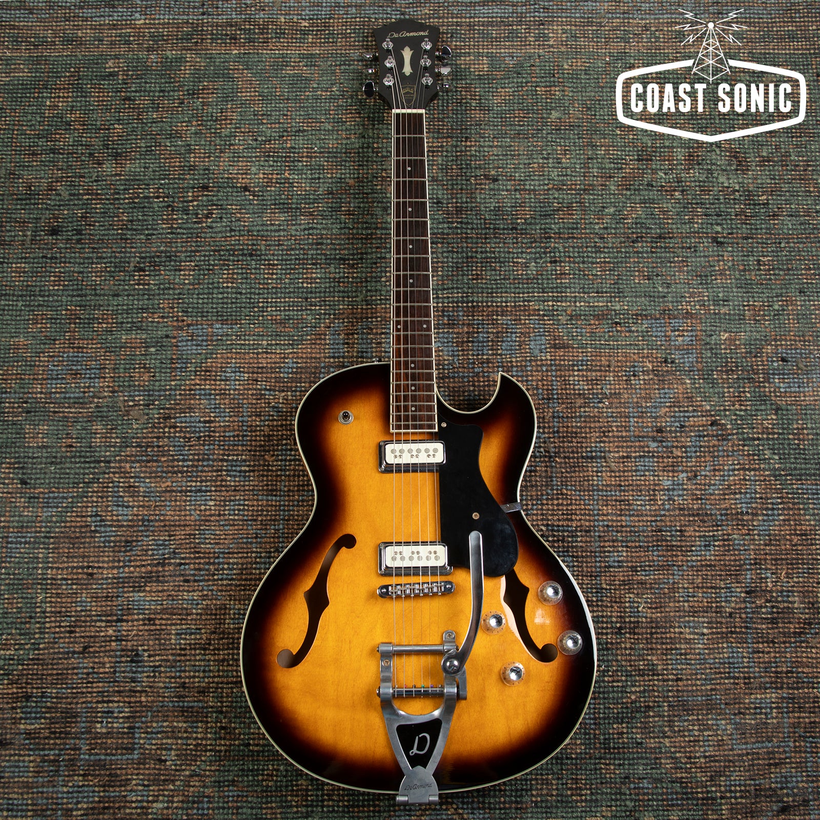 ギター Dearmond Starfire Special(by Guild)black Used DeArmond by Guild Starfire Special