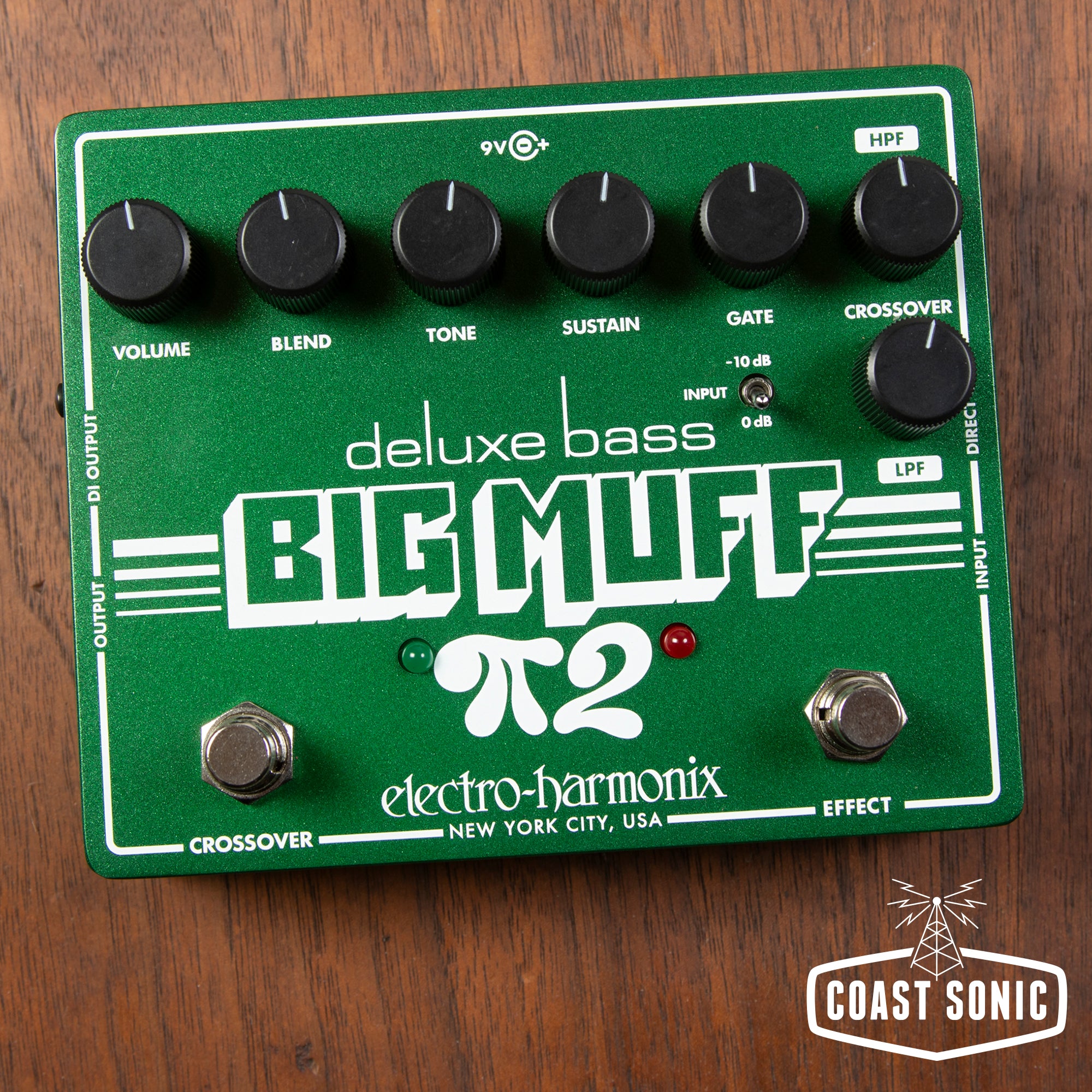 Electro-Harmonix Deluxe Bass Big Muff Pi 2 Deluxe Dual Op Amp Bass Fuz