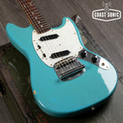 1995 Fender '66 Mustang Reissue MG66-85 Made in Japan - Daphne Blue